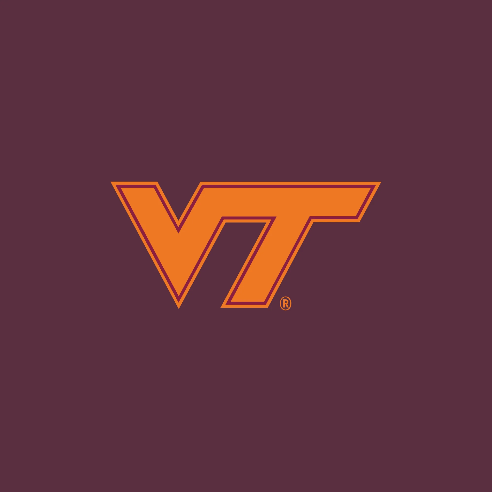 Virginia Tech Primary Logo LC Polo - Maroon - Image 2