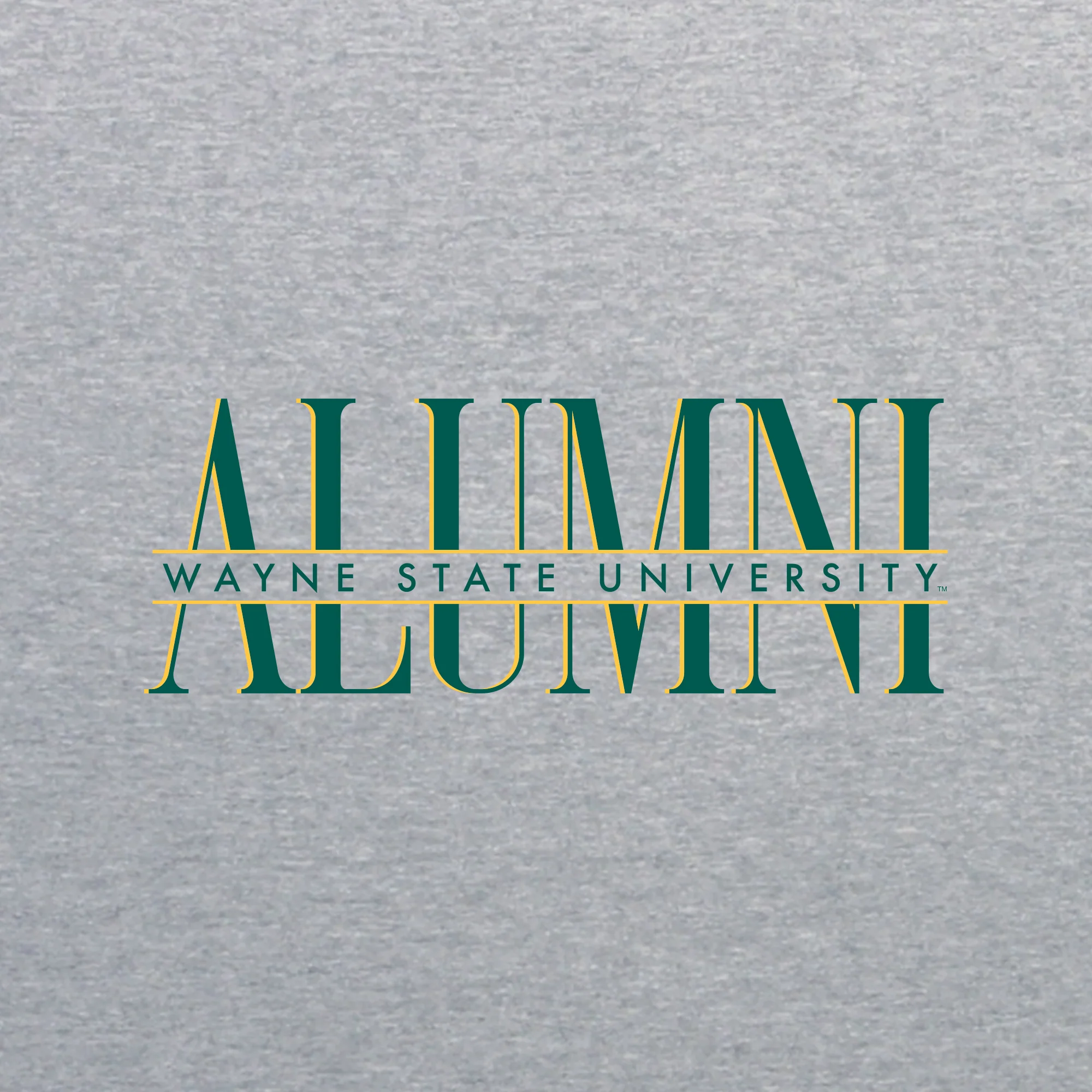 Wayne State Classic Alumni Crewneck - Sport Grey - Image 2