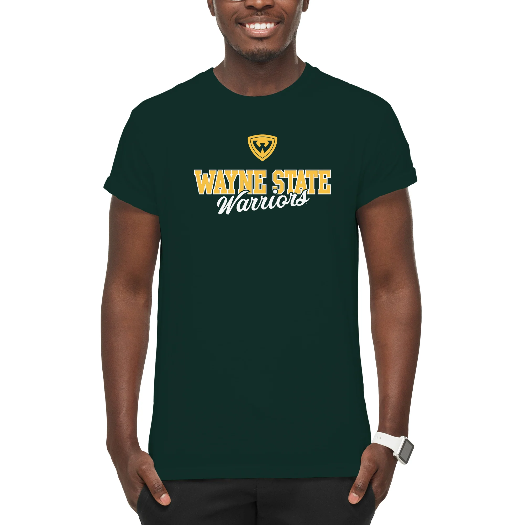 Wayne State Fresh Script T-Shirt - Image 4