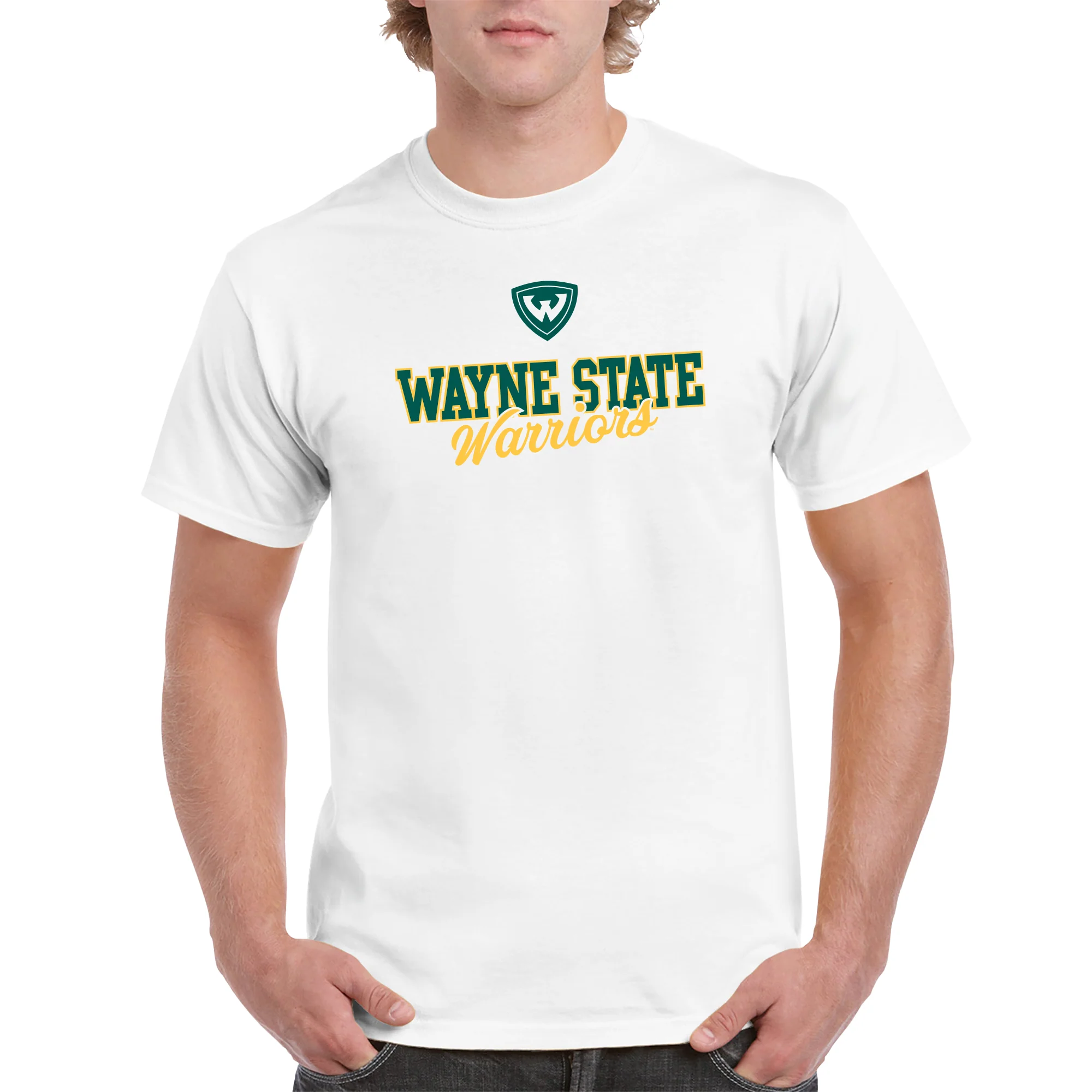 Wayne State Fresh Script T-Shirt - Image 7
