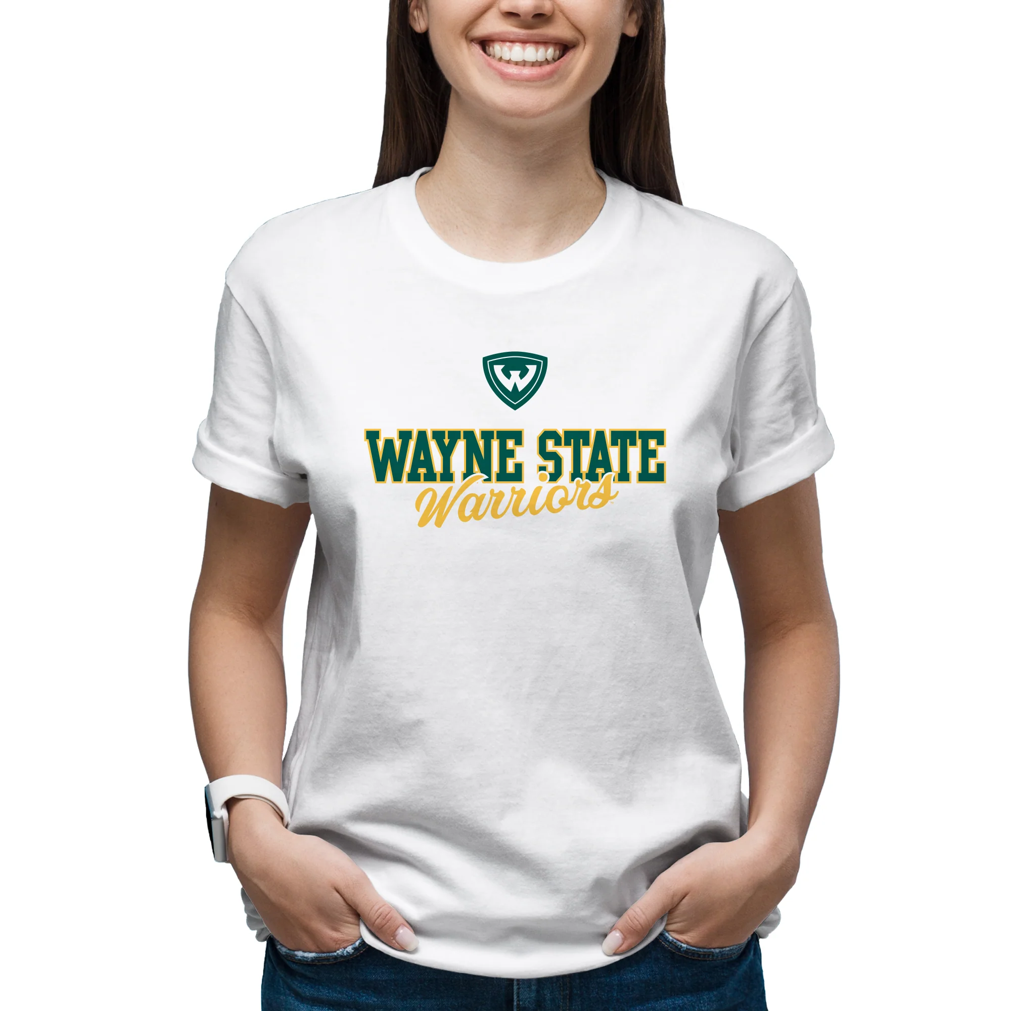 Wayne State Fresh Script T-Shirt - Image 8