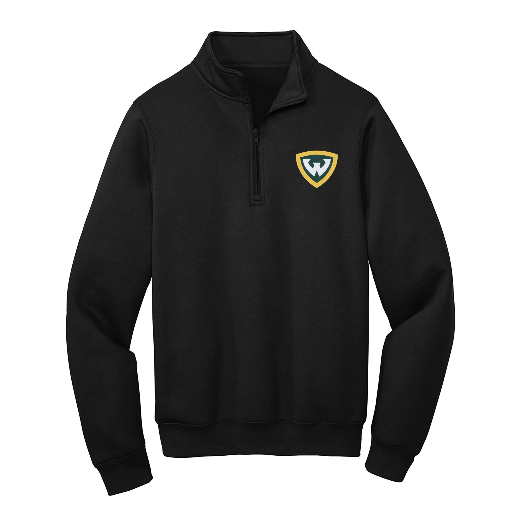 Wayne State Primary Logo EMB 1/4 Zip