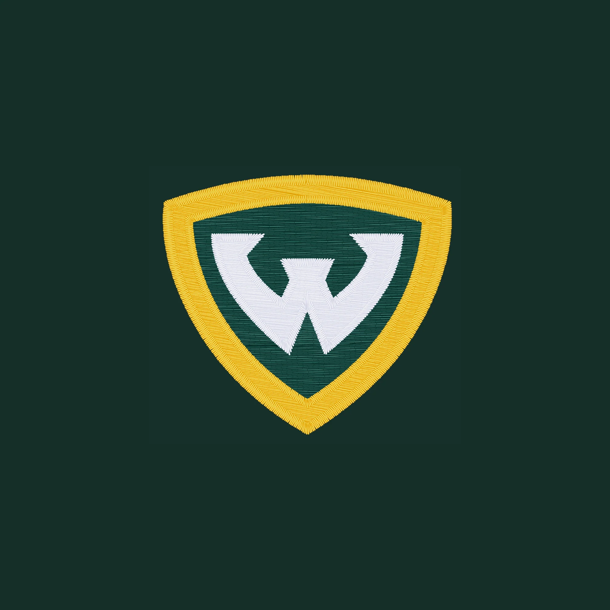 Wayne State Primary Logo EMB Full Zip Hoodie - Image 3