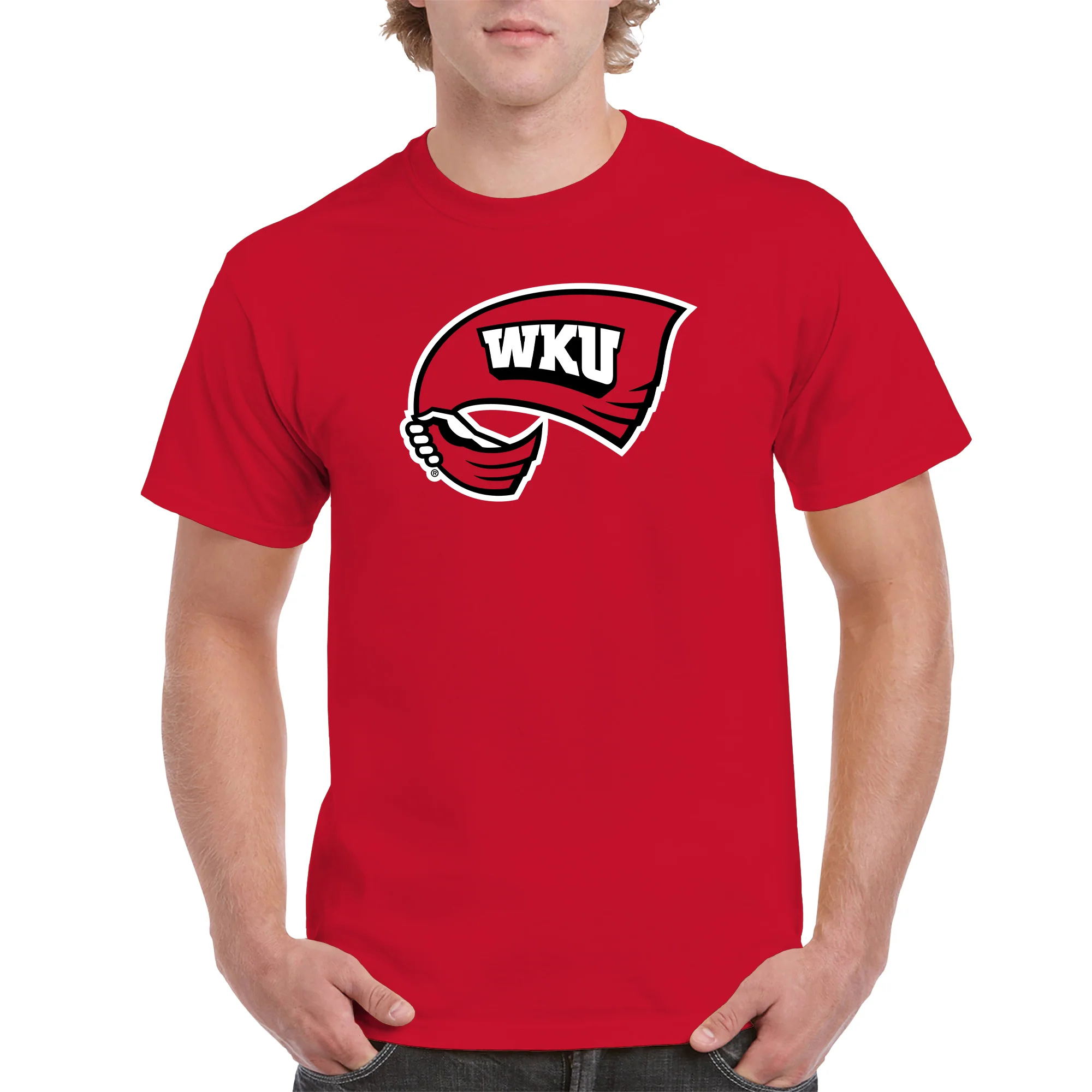 Western Kentucky Hilltoppers Primary Logo T-Shirt - Image 6