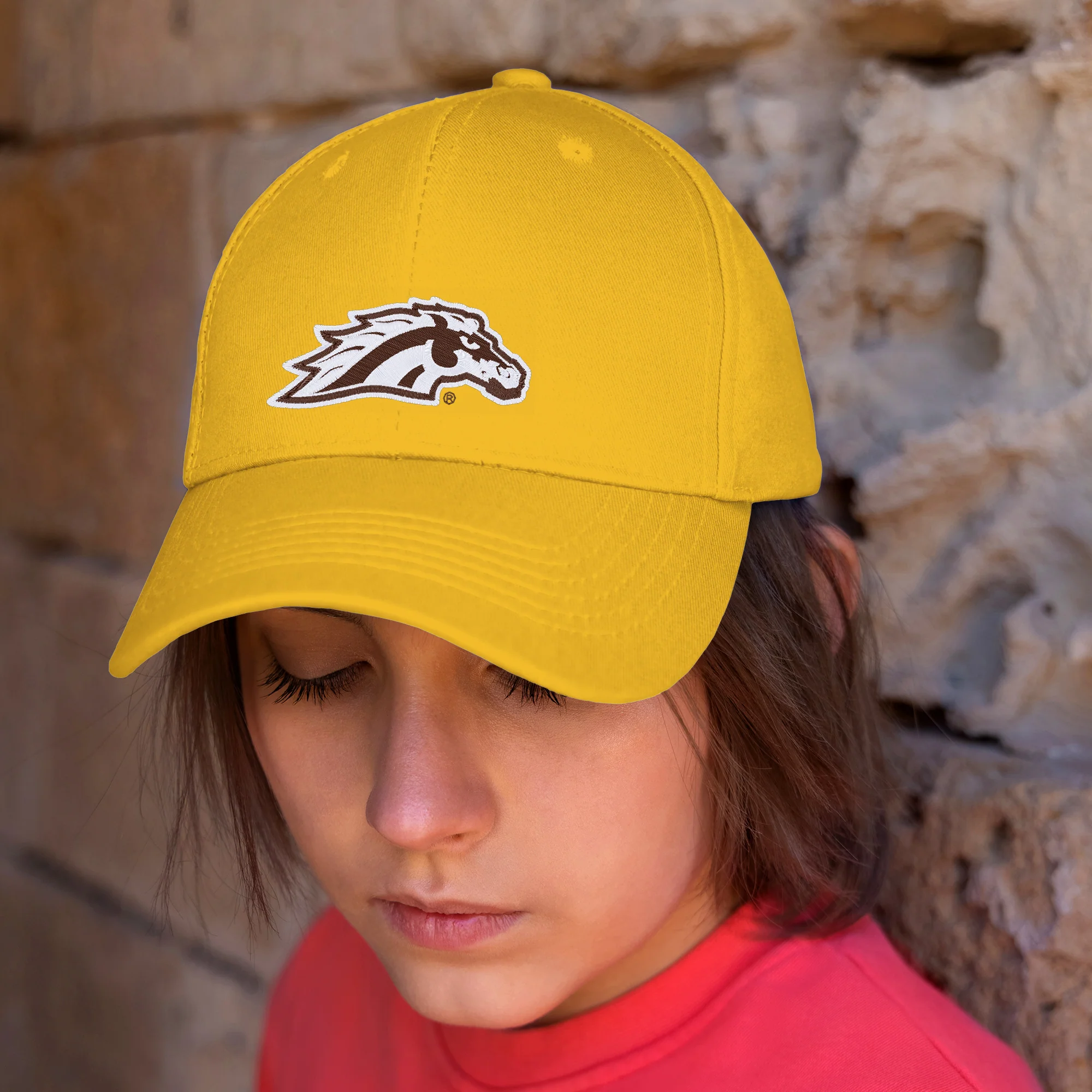 Western Michigan Primary Logo Dad Hat - Image 5