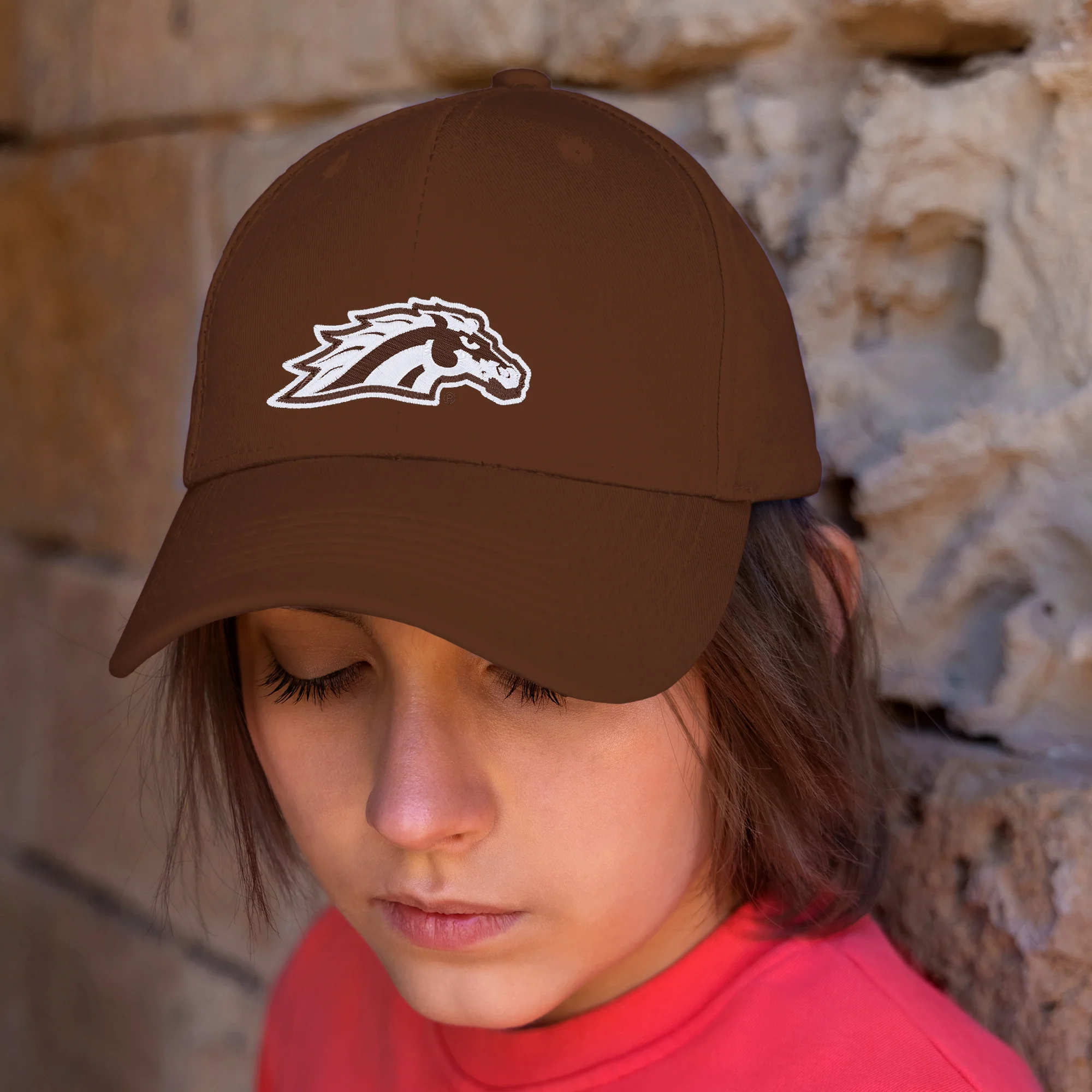 Western Michigan Primary Logo Dad Hat - Image 7