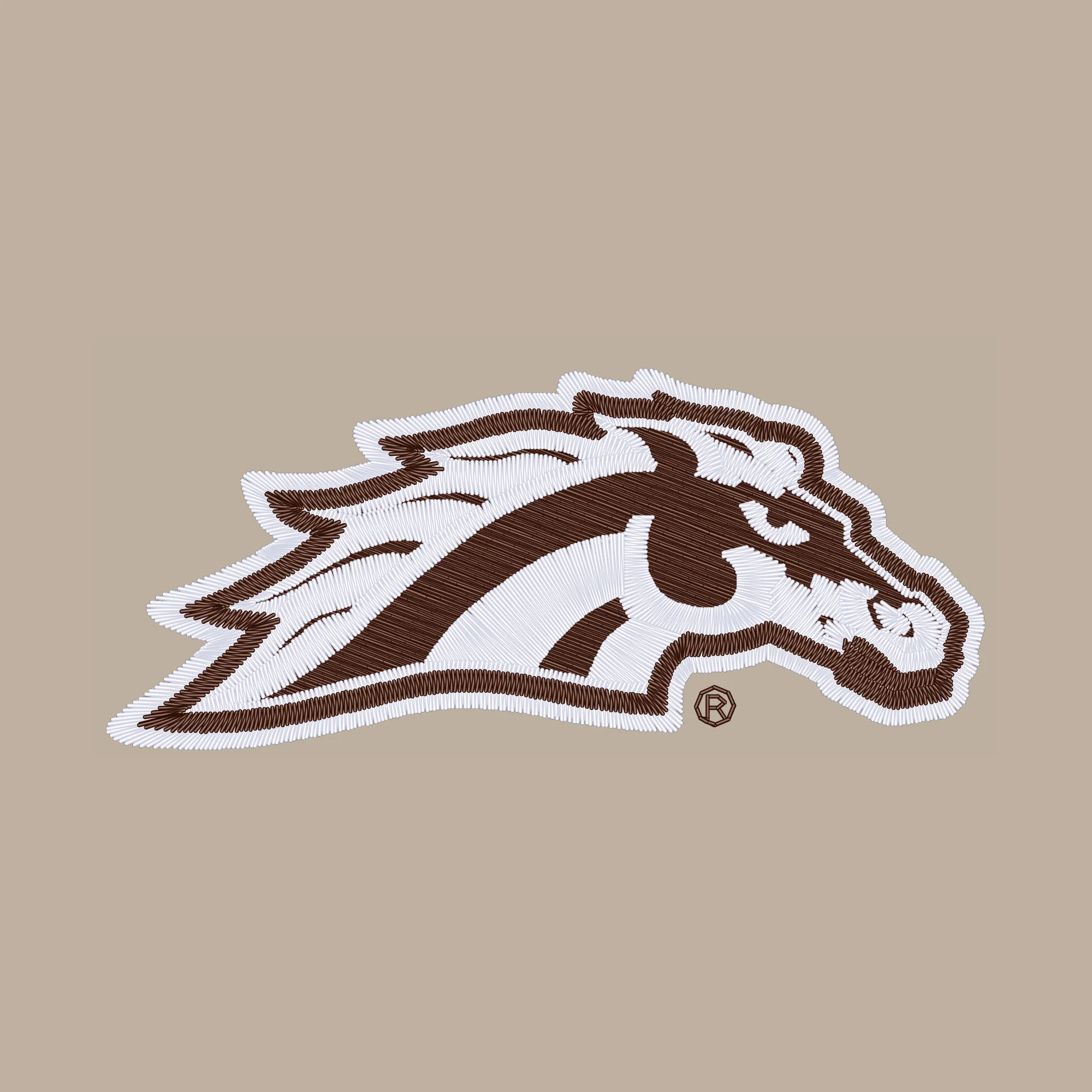 Western Michigan Primary Logo Dad Hat - Image 8