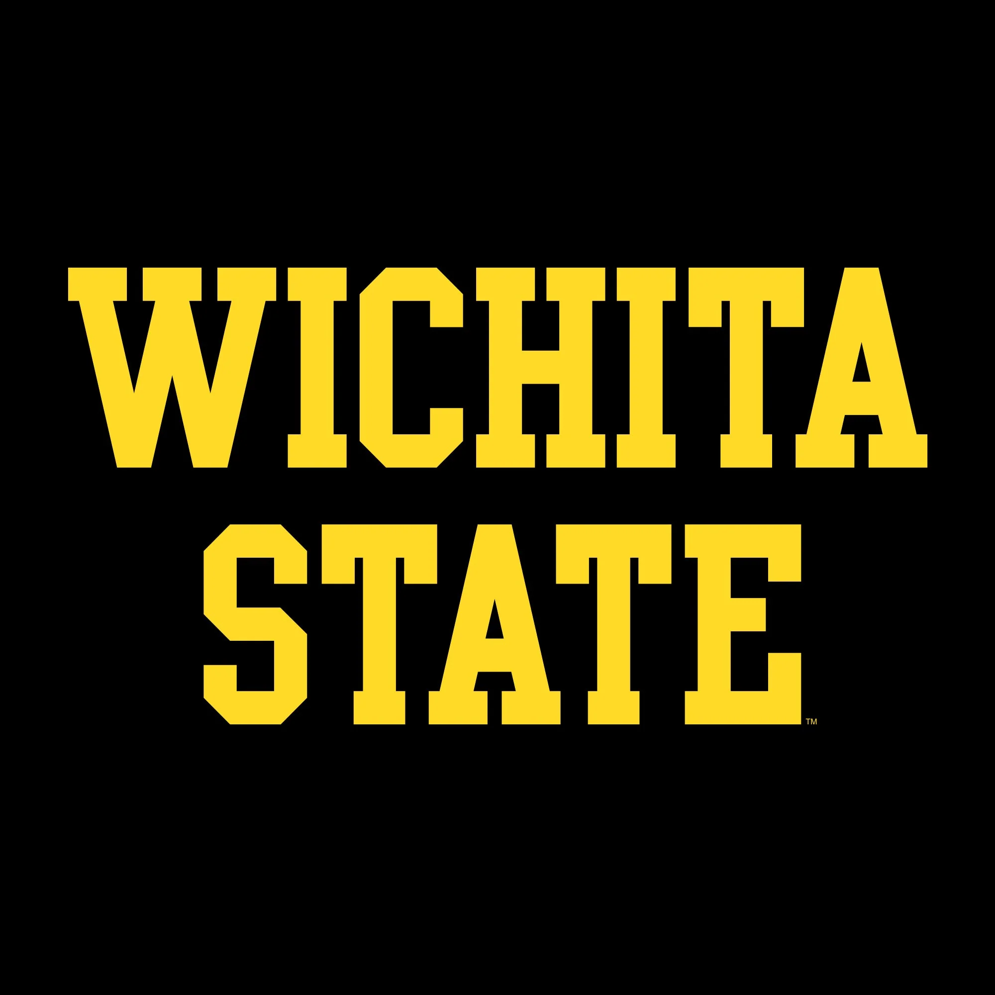 Wichita State University Shockers Basic Block Heavy Blend Hoodie - Black - Image 2