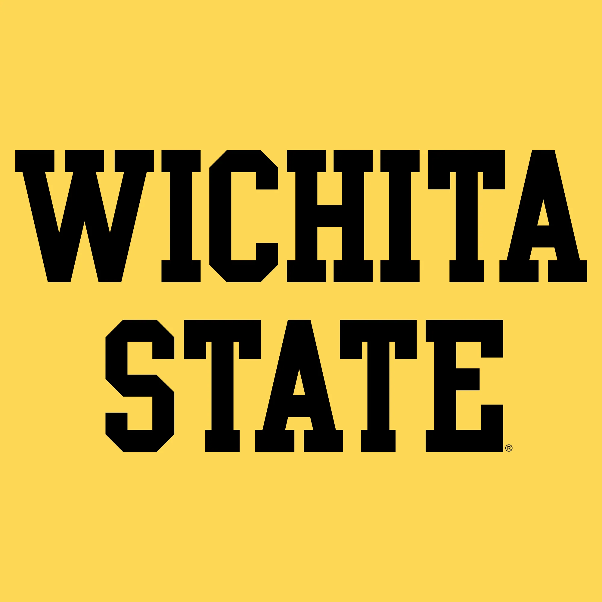 Wichita State University Shockers Basic Block Short Sleeve T-Shirt - Daisy - Image 2