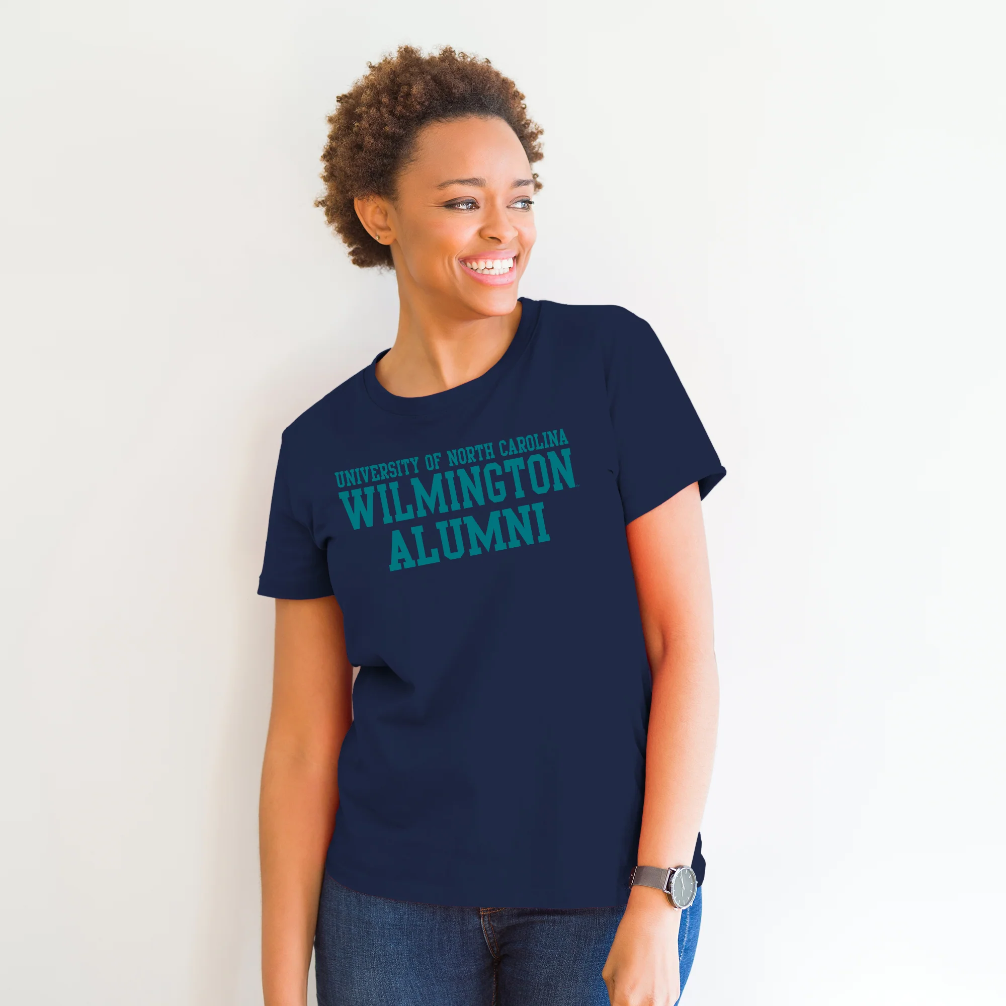 Wilmington Seahawks Alumni Block T-Shirt - Navy - Image 4