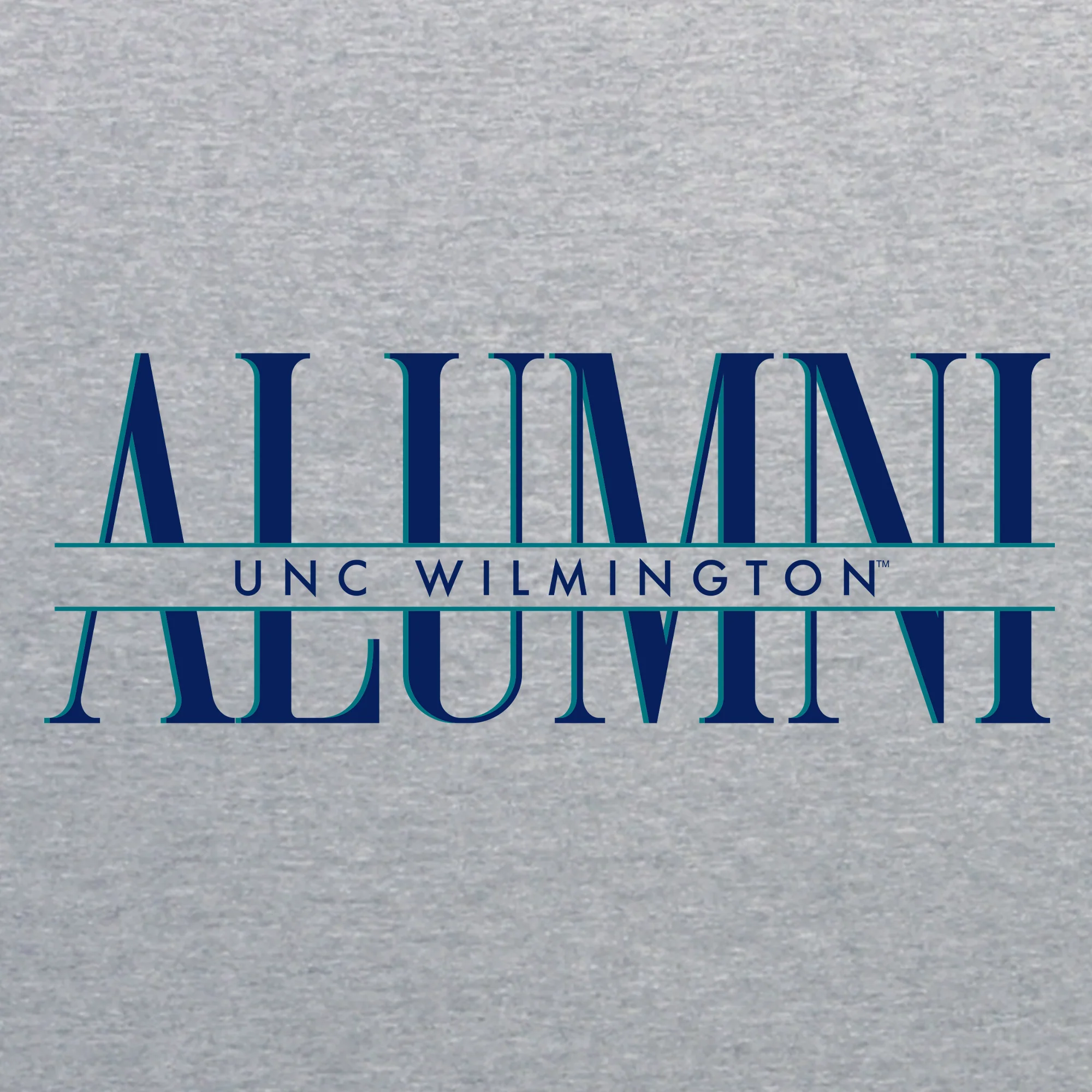 Wilmington Seahawks Classic Alumni Crewneck Sweatshirt - Sport Grey - Image 2