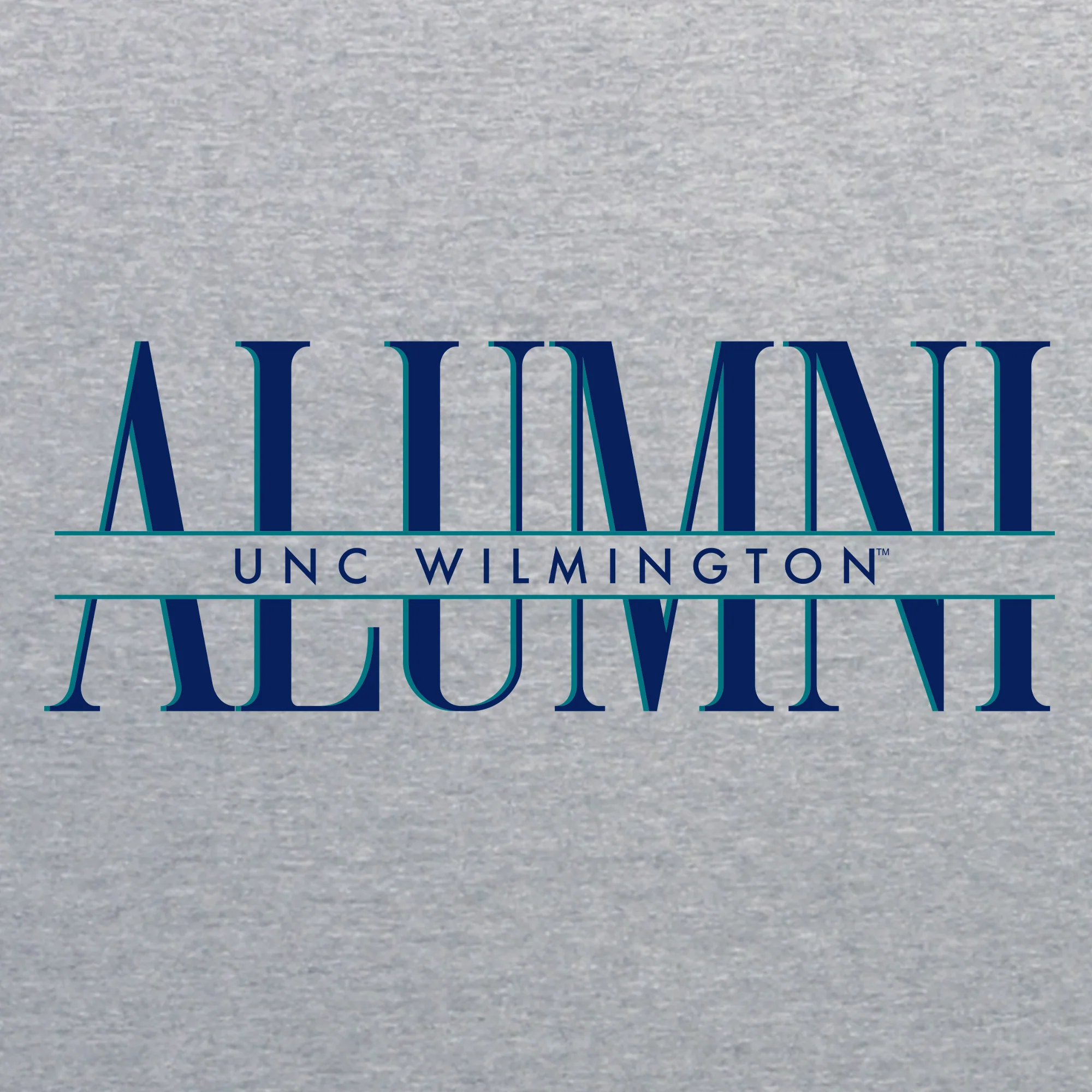 Wilmington Seahawks Classic Alumni T-Shirt - Sport Grey - Image 2