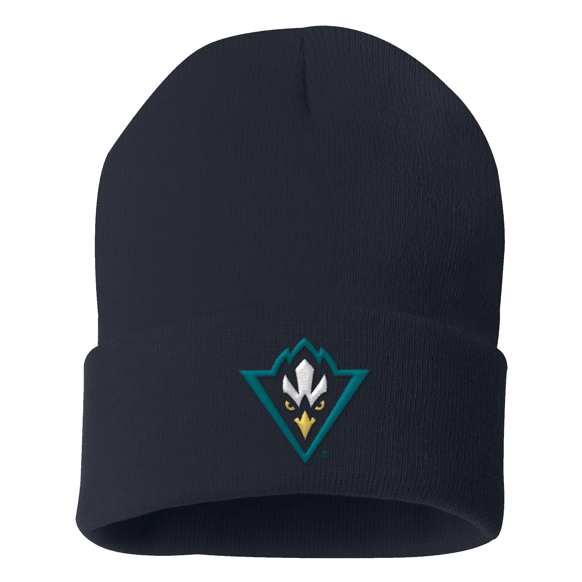 Wilmington Seahawks Primary Logo Cuffed Beanie - Navy