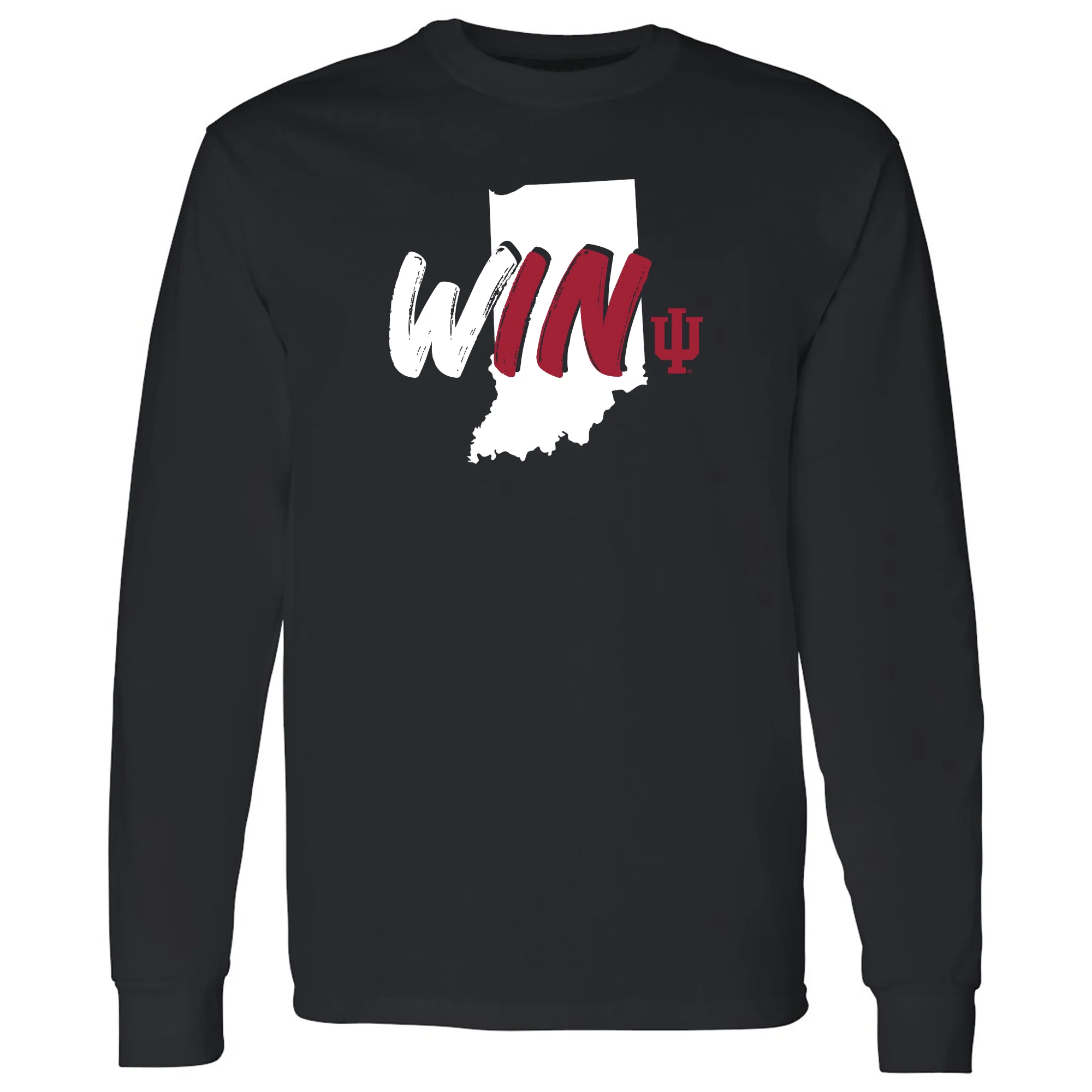 WINdiana Brush State Long Sleeve - Black