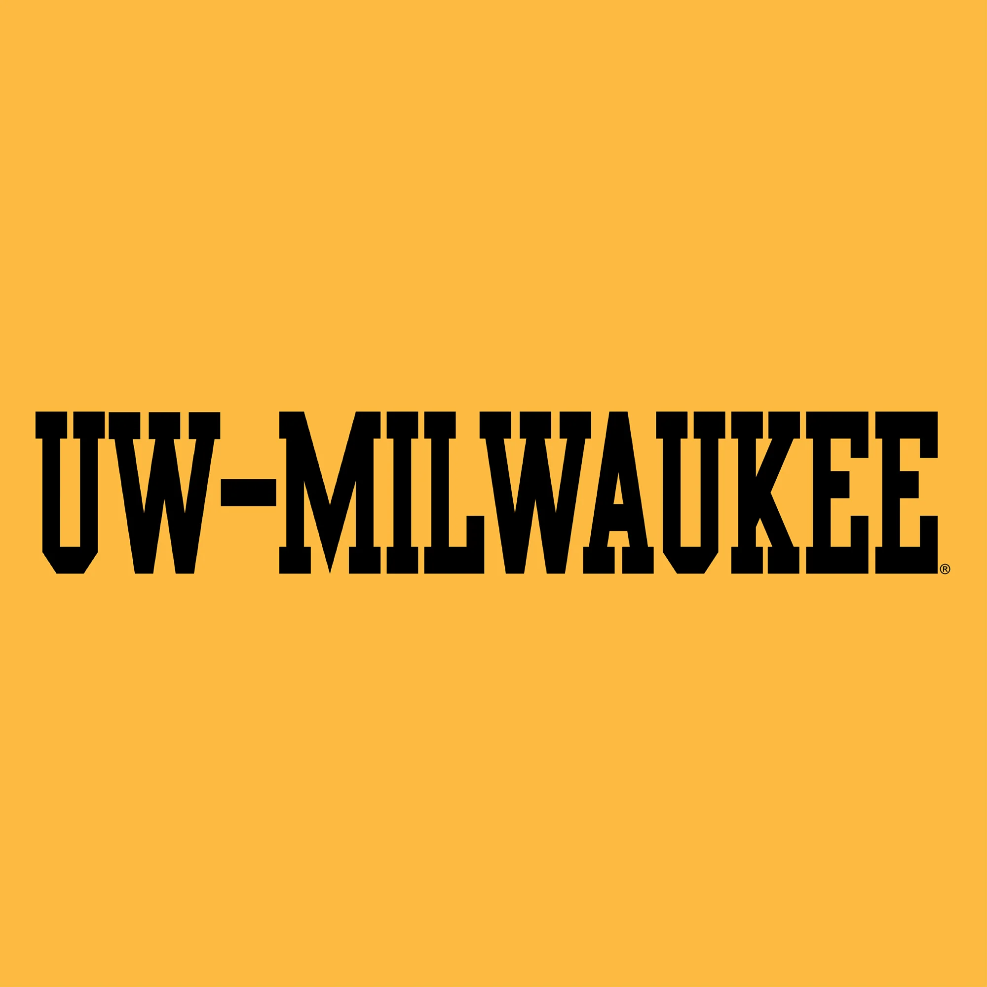 Wisconsin-Milwaukee Panthers Basic Block T Shirt - Gold - Image 2