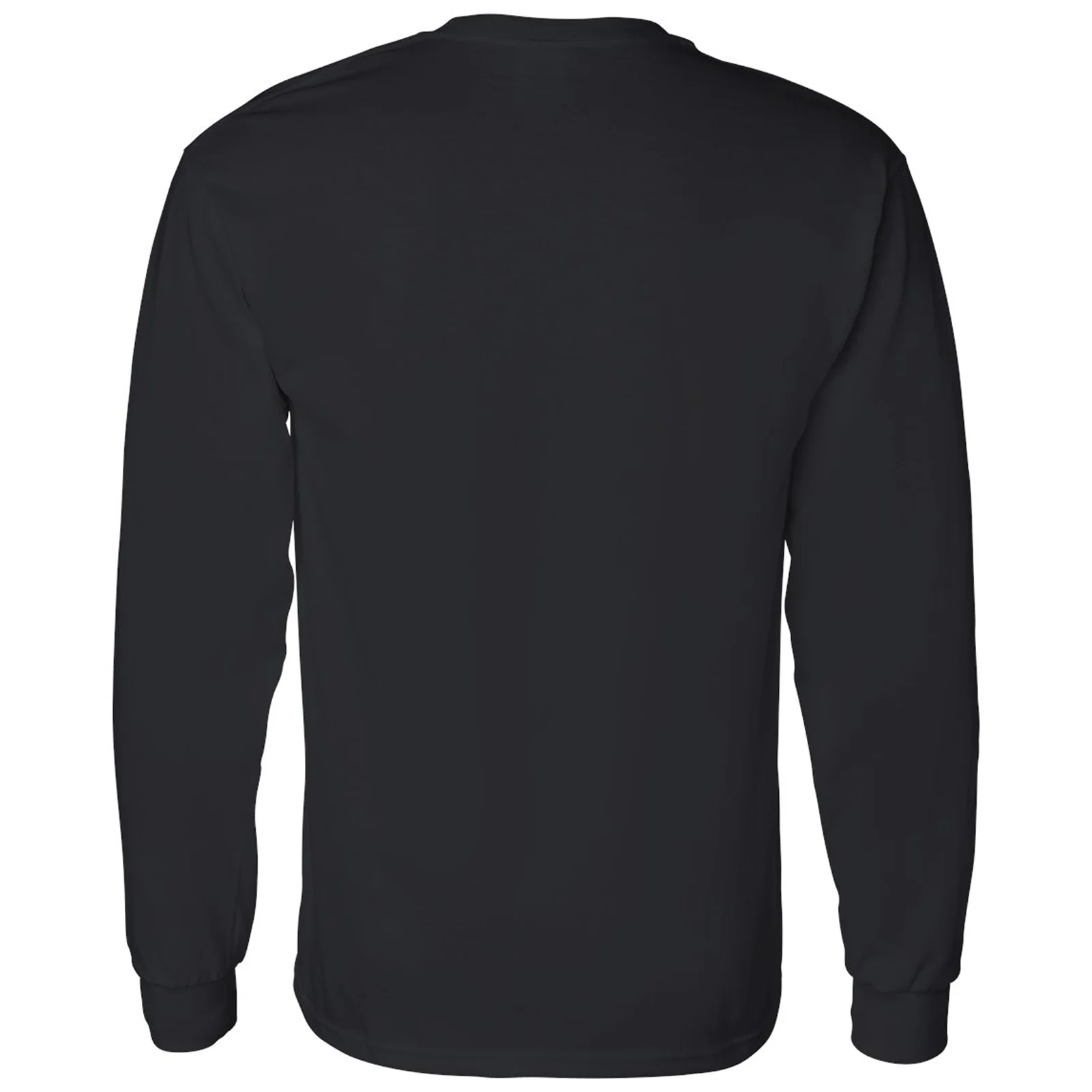 Wofford College Terriers Arch Logo Long Sleeve T Shirt - Black - Image 3