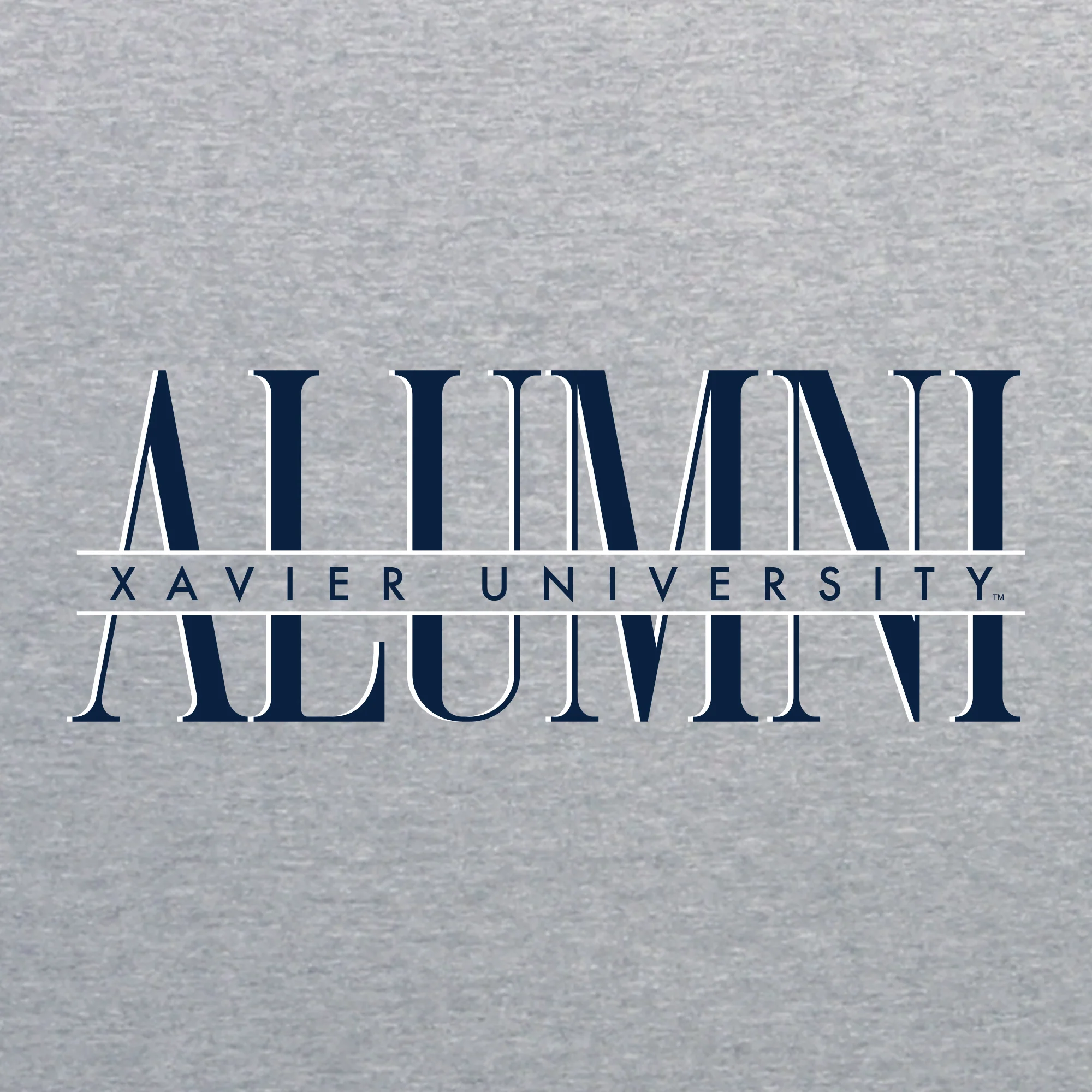 Xavier Classic Alumni T-Shirt - Sport Grey - Image 2