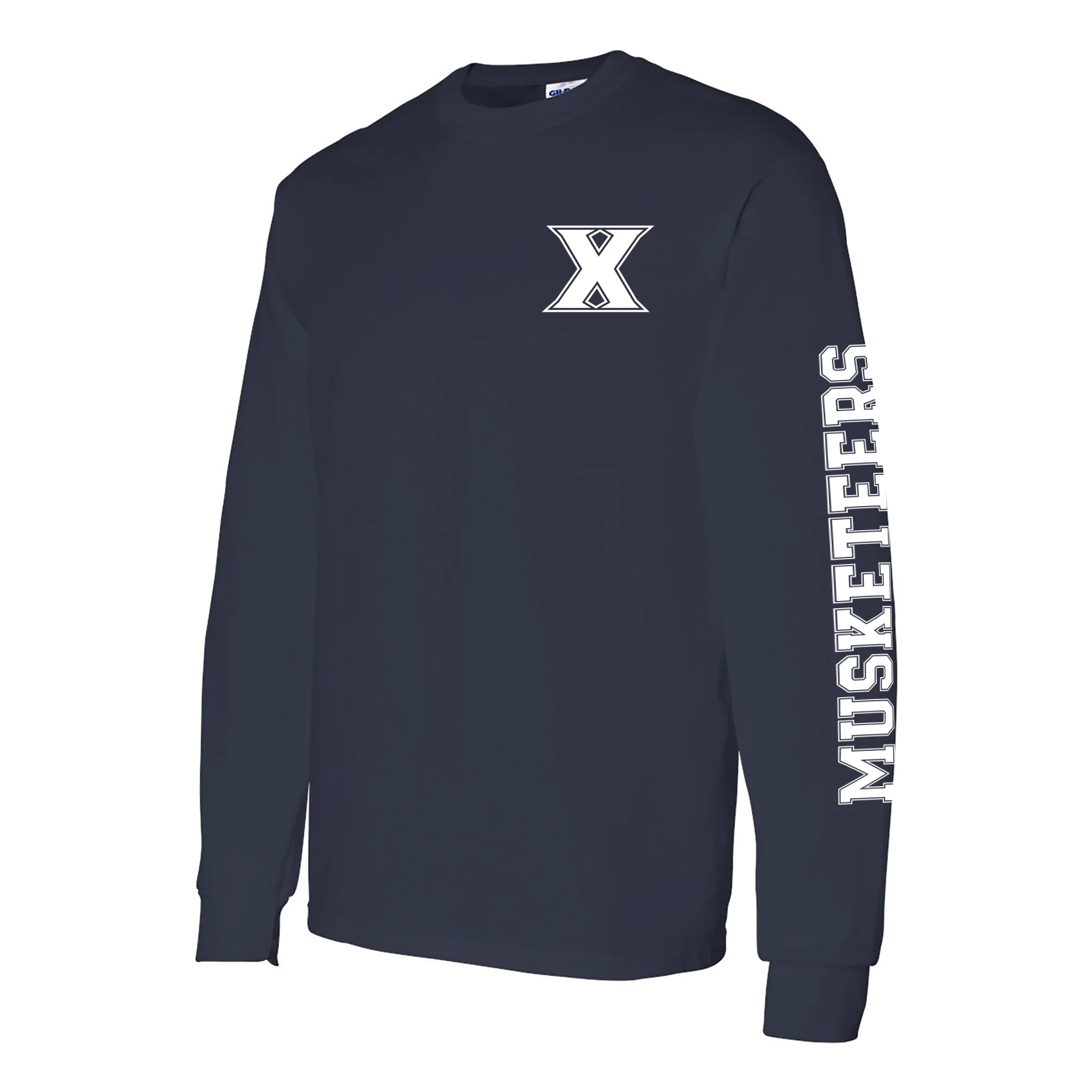 Xavier Double Sleeve Long Sleeve - Navy - Image 4