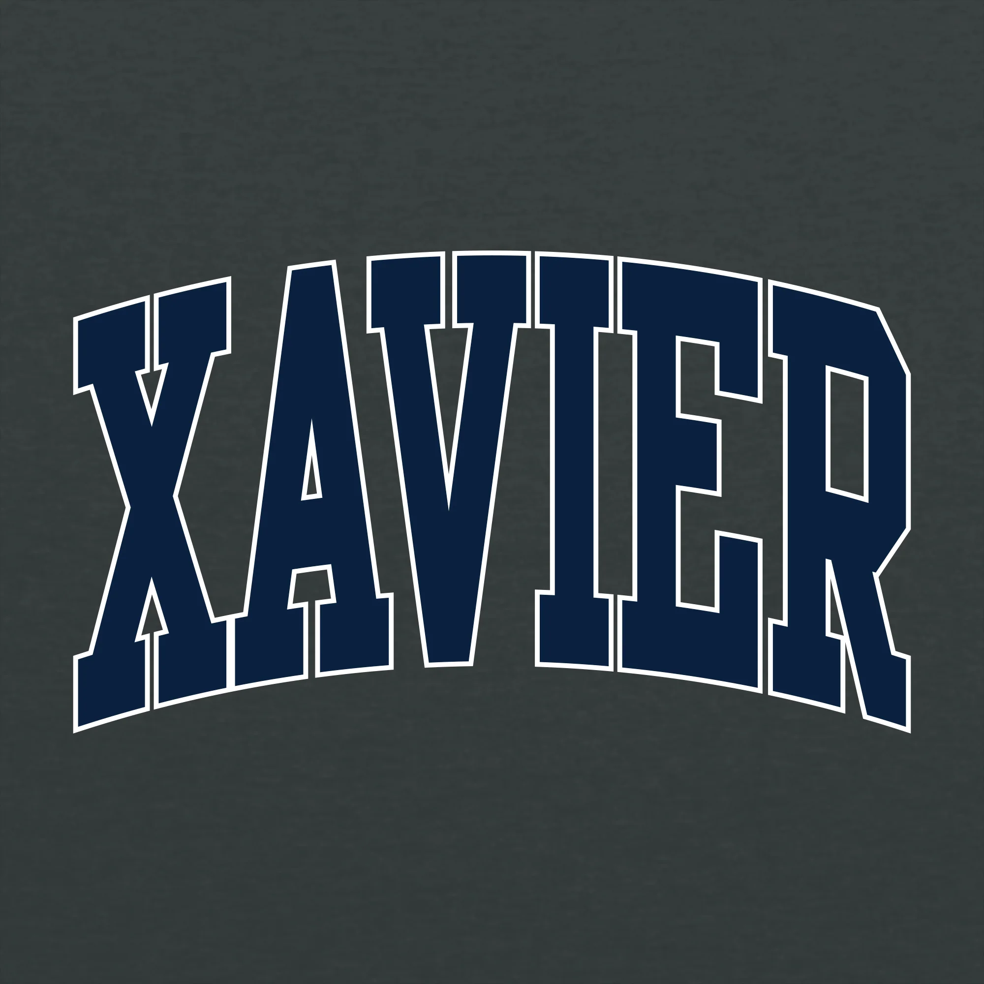 Xavier Musketeers Mega Arch T-Shirt - Dark Heather - Image 2