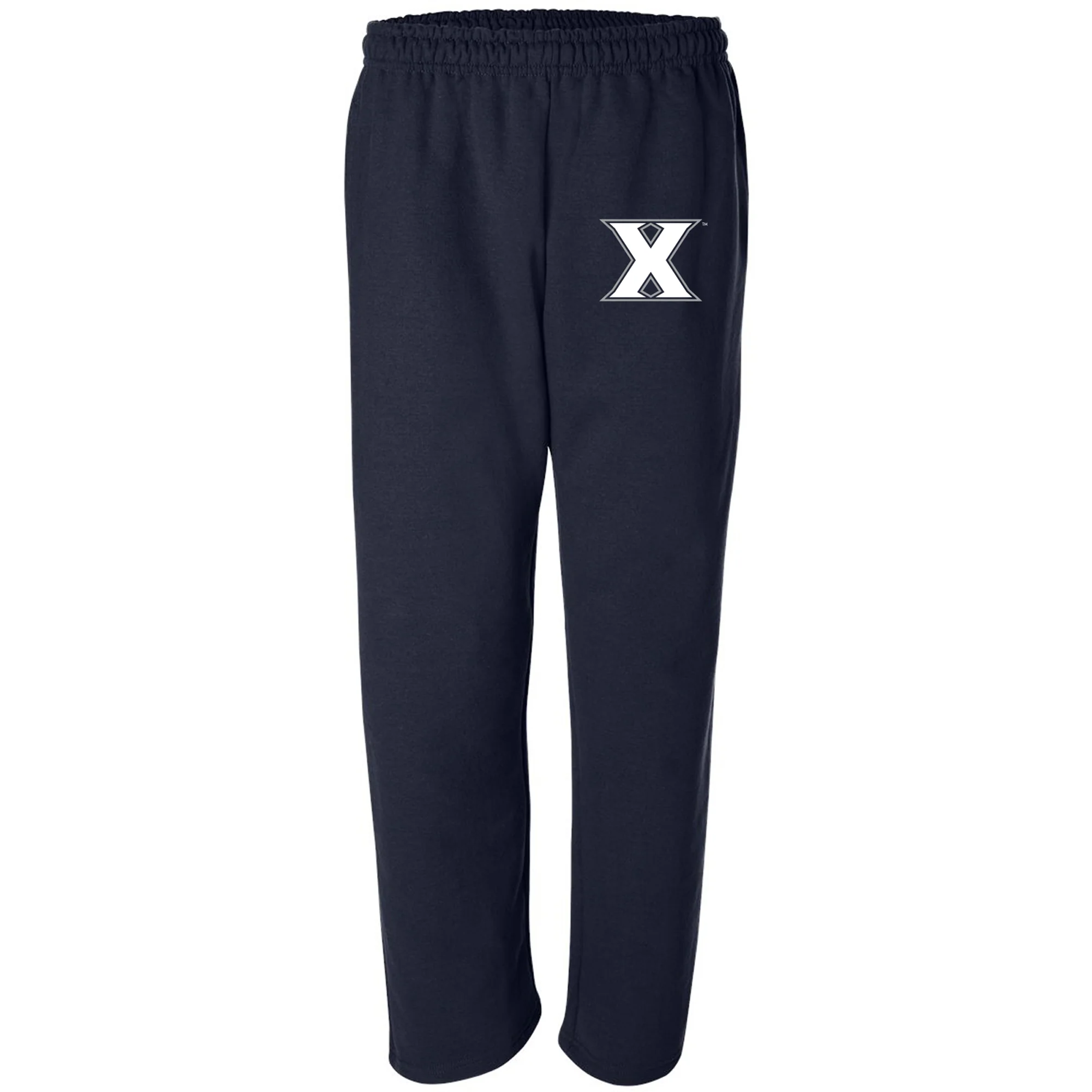 Xavier University Musketeers Primary Logo Sweatpants - Navy
