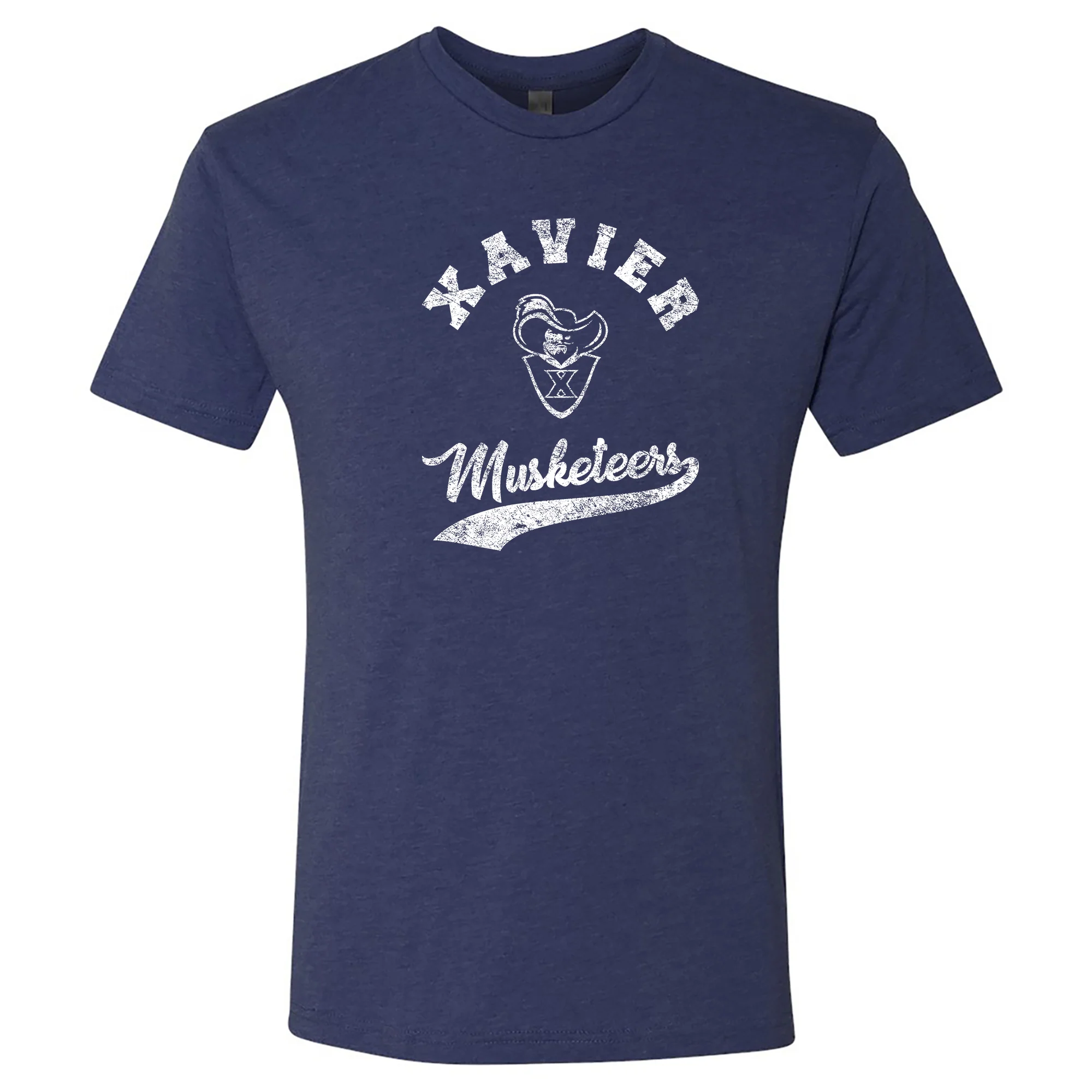 Xavier Retro Script NLA Triblend - Vintage Navy