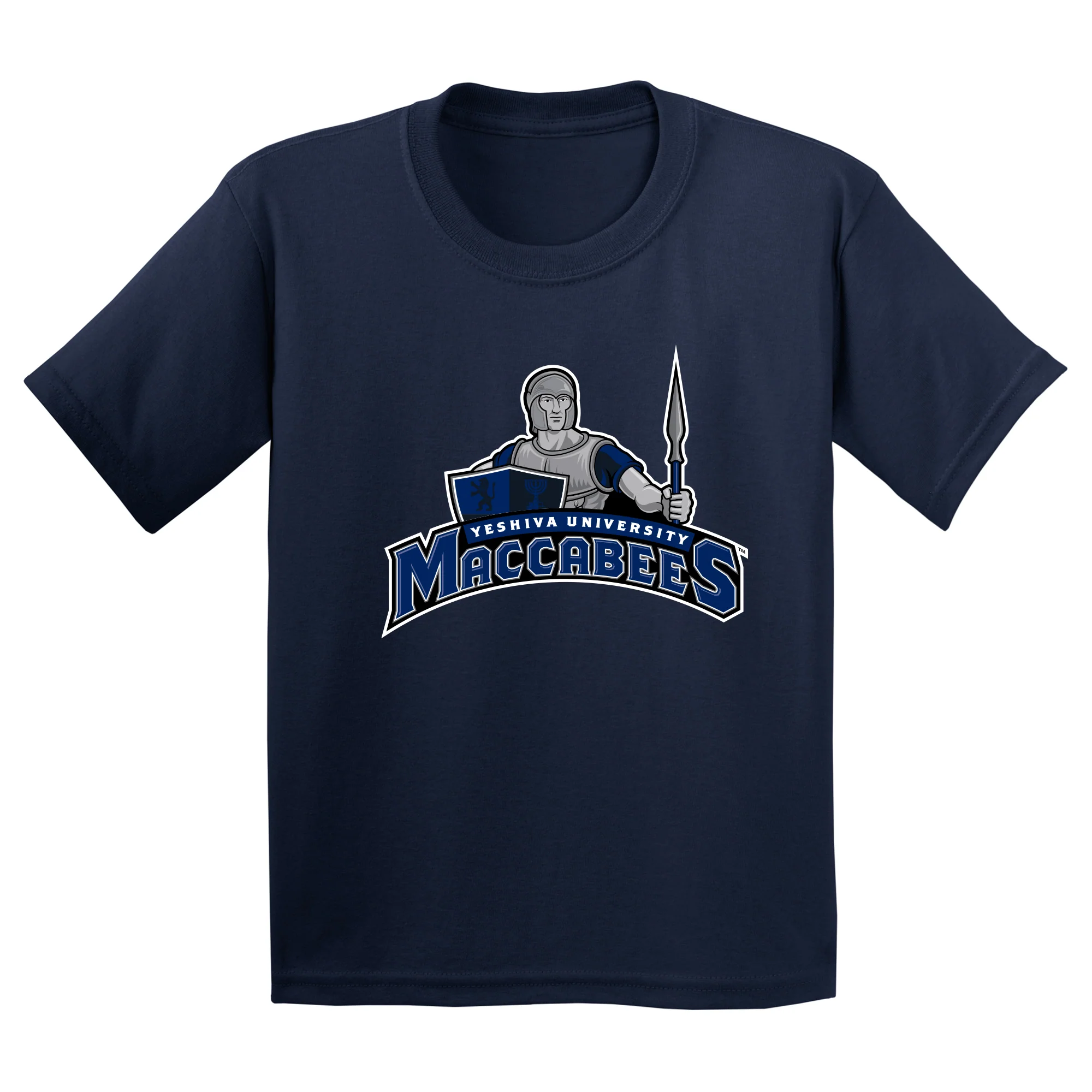 Yeshiva University Arch Logo Youth T-Shirt - Navy