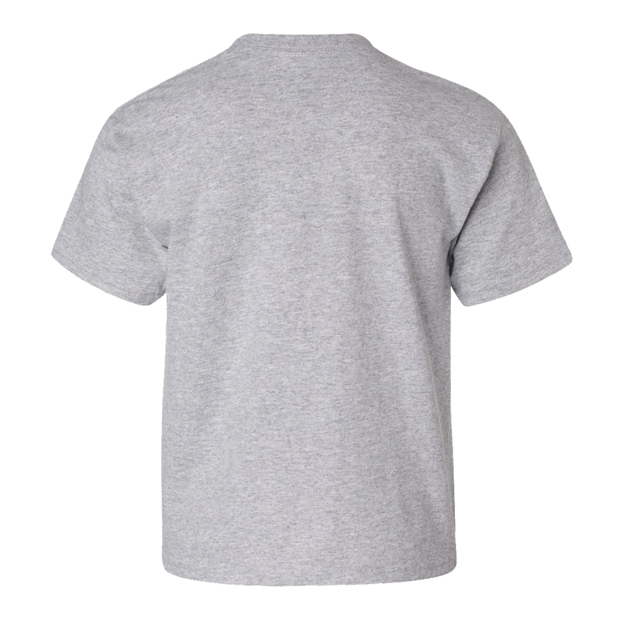 Elon Phoenix Basic Block Youth T Shirt - Sport Grey - Image 3