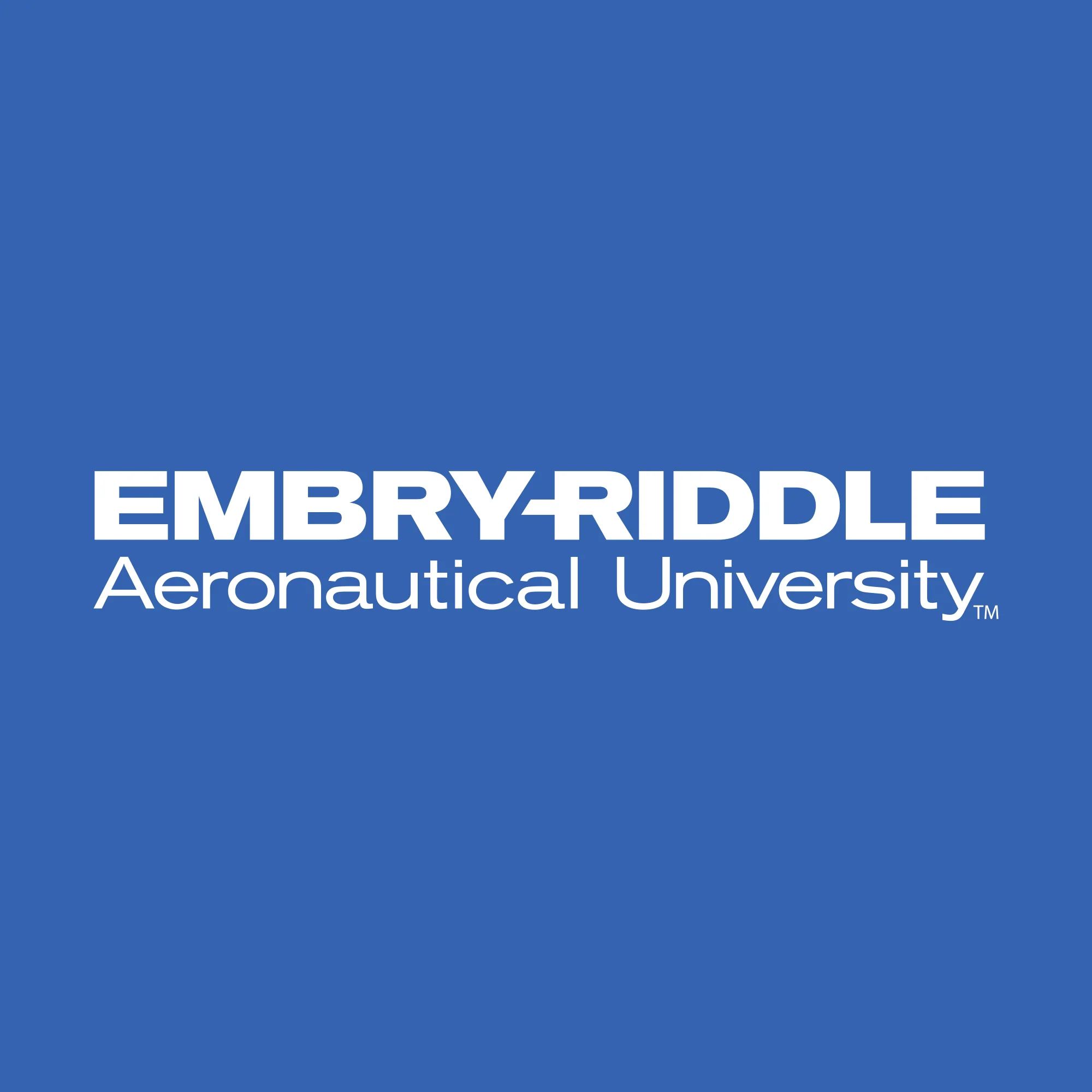Embry-Riddle Aeronautical University Eagles Basic Block Youth T Shirt - Royal - Image 2